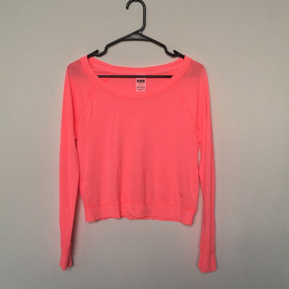 Neon Pink Long Sleeve Shirt